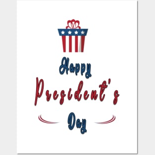 happy president's day Posters and Art